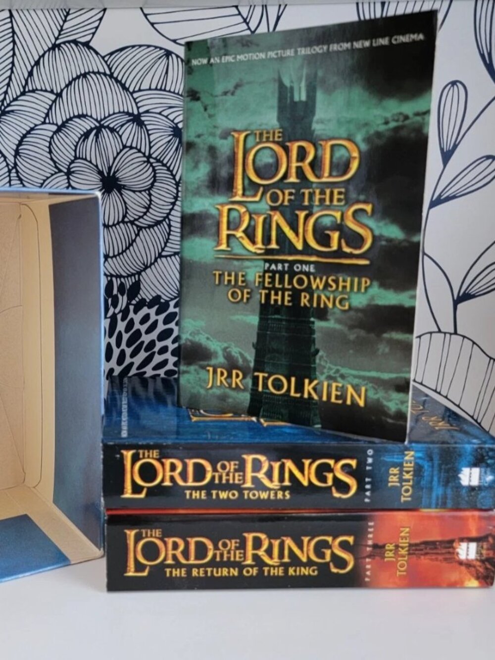 The Lord of the Rings Trilogy Box Set JRR Tolkien 2002 Paperback Movie Tie-In